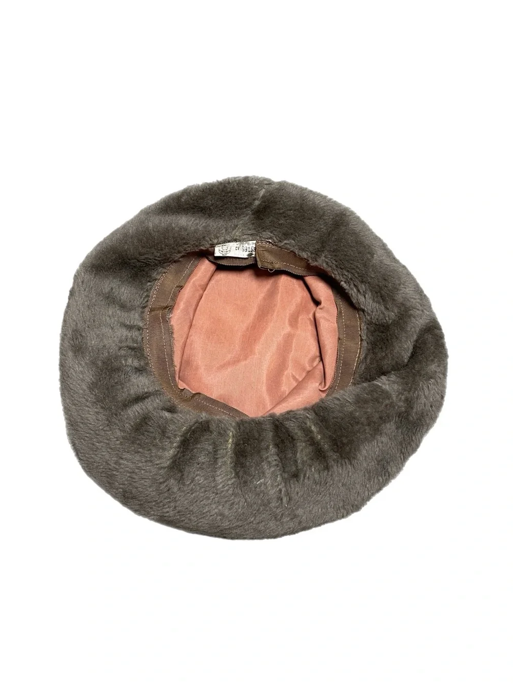 True Vintage 1950s Union Made Fur Hat